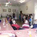 Vystoupení dětí z klubu v domově pro seniory